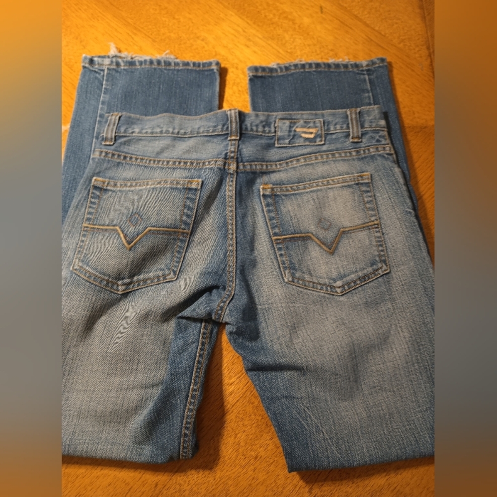 Diesel Men's Light Blue Jeans, No Label - 36